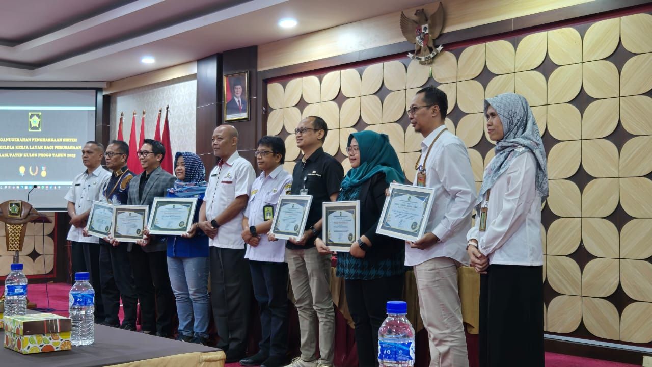 Naturindo Group Raih Penghargaan Sistem Tata Kelola Kerja Layak 2025 dari Pemkab Kulon Progo